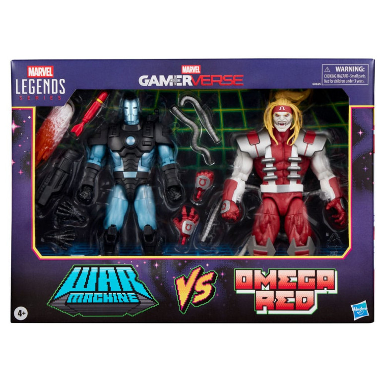 Hasbro Marvel Legends Serie Gamerverse - Kriegsmaschine vs. Omega Red