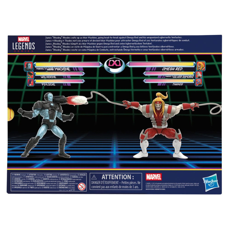 Hasbro Marvel Legends Serie Gamerverse - Kriegsmaschine vs. Omega Red
