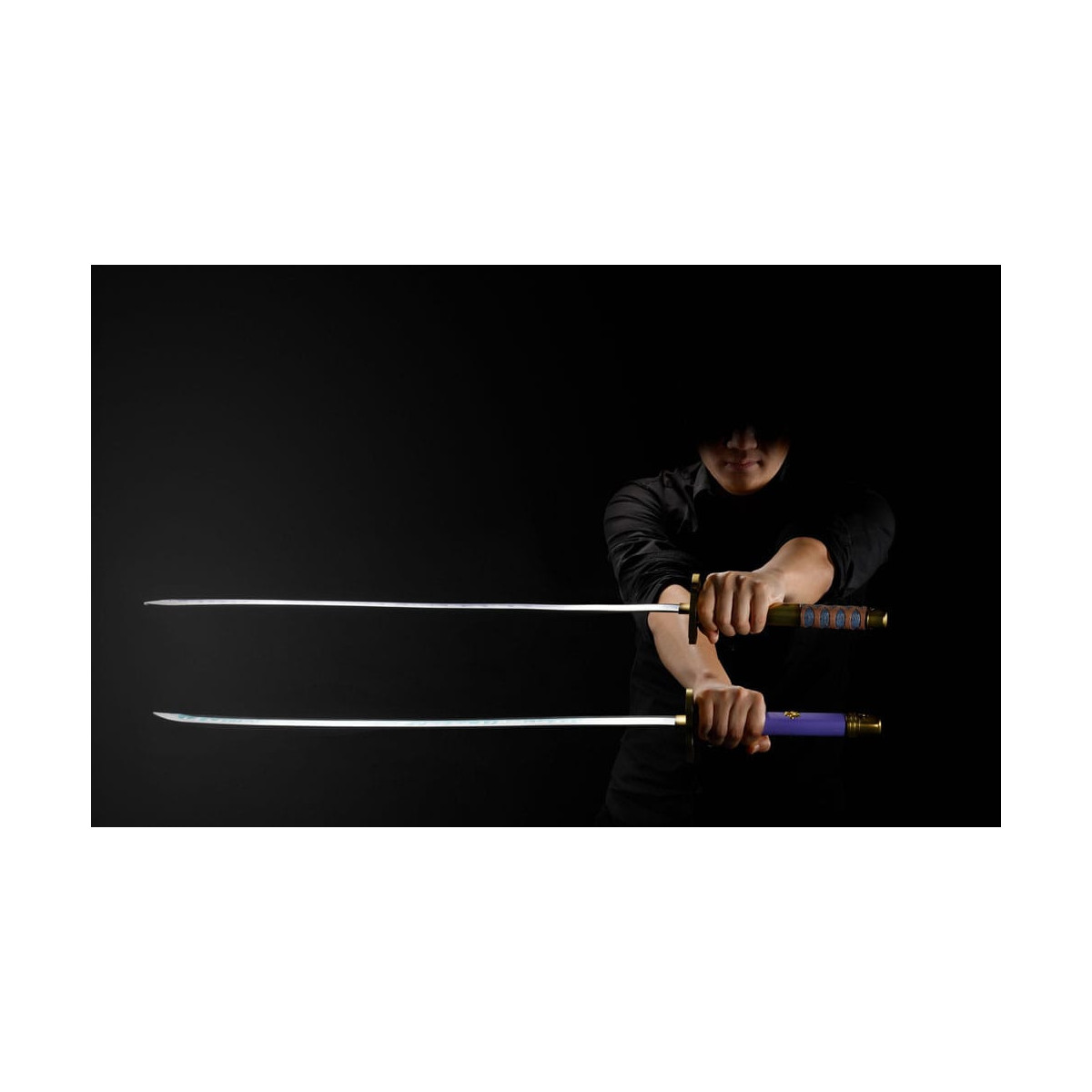 Bandai Tamashii - One Piece - Roronoa Zoro Drei Schwert Stil Set 1/1 - Set 3 Replik Schwerter