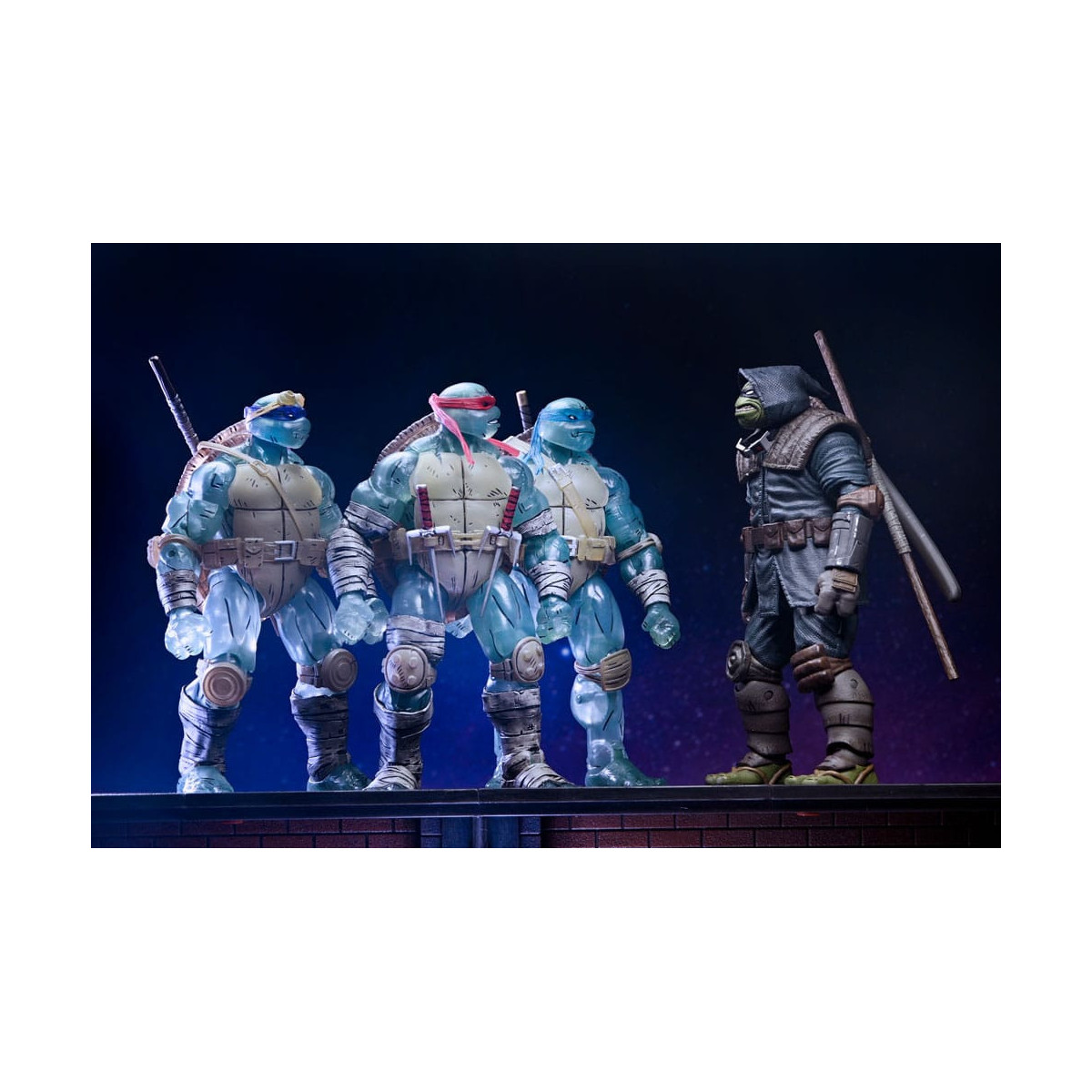 NECA - IDW Comics - Ghost Brothers 3er Pack - Der letzte Ronin - TMNT