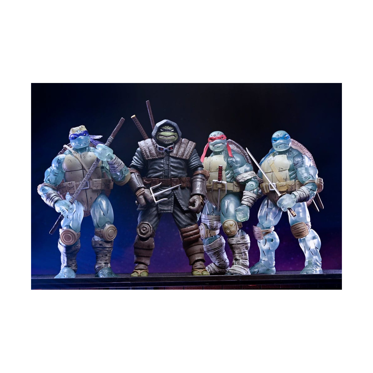 NECA - IDW Comics - Ghost Brothers 3er Pack - Der letzte Ronin - TMNT