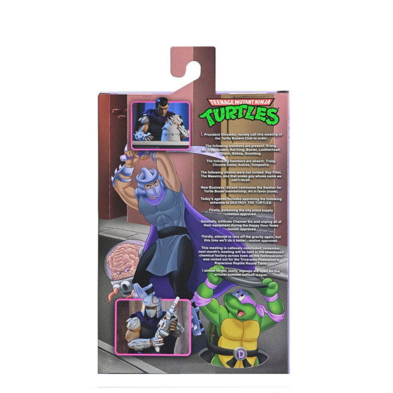 NECA - Ultimate Shredder VHS (klassische Farben) - TMNT Cartoon