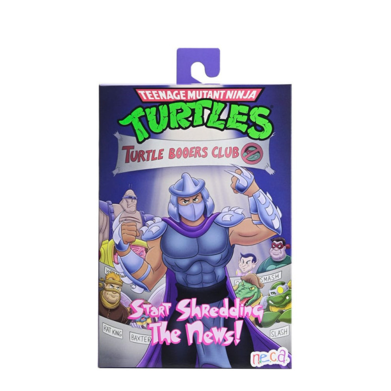 NECA - Ultimate Shredder VHS (klassische Farben) - TMNT Cartoon