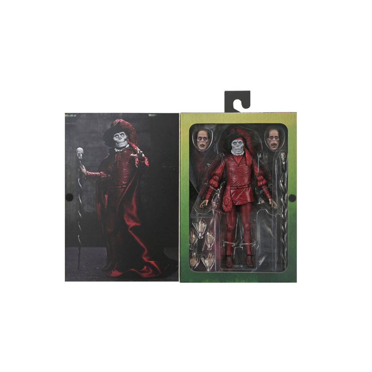 NECA - Ultimate Das Phantom der Oper (1925) Maske des roten Todes - Universal Monsters