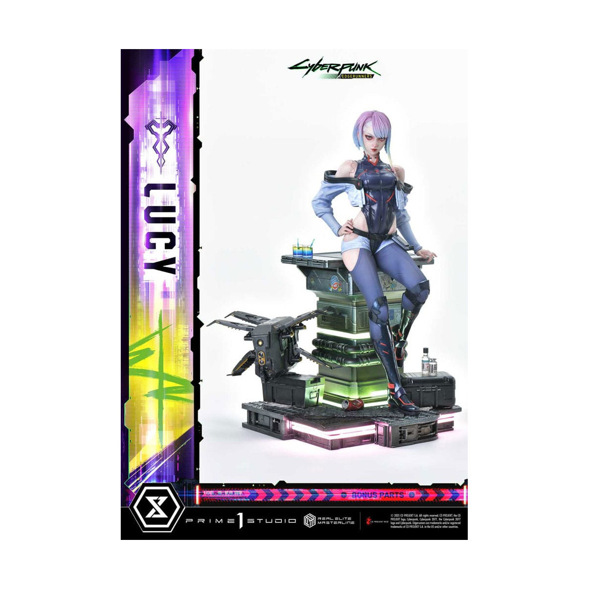 Prime 1 Studio - Cyberpunk: Edgerunners - Lucy Deluxe Bonus Version Real Elite Masterline Serie 1/4