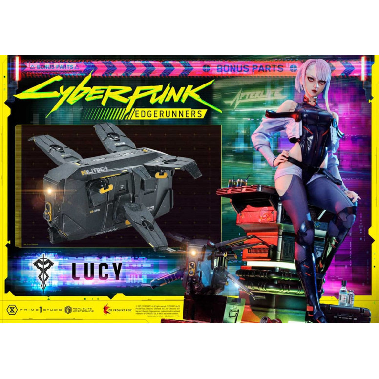 Prime 1 Studio - Cyberpunk: Edgerunners - Lucy Deluxe Bonus Version Real Elite Masterline Serie 1/4