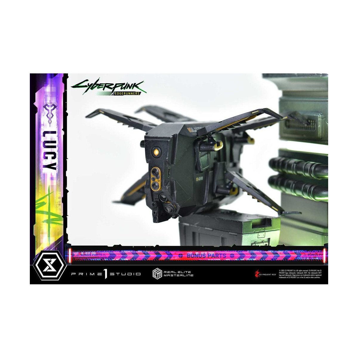 Prime 1 Studio - Cyberpunk: Edgerunners - Lucy Deluxe Bonus Version Real Elite Masterline Serie 1/4