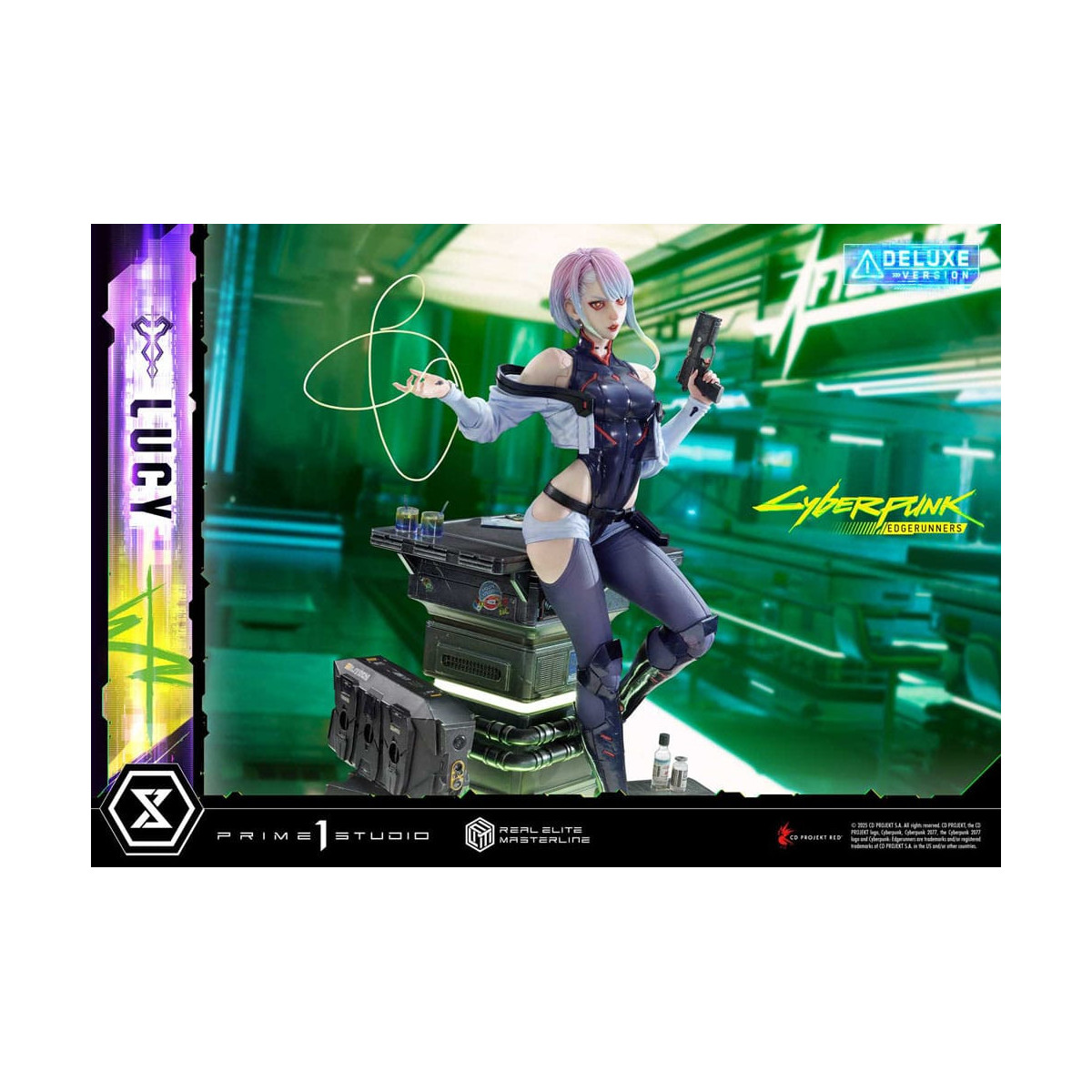 Prime 1 Studio - Cyberpunk: Edgerunners - Lucy Deluxe Bonus Version Real Elite Masterline Serie 1/4
