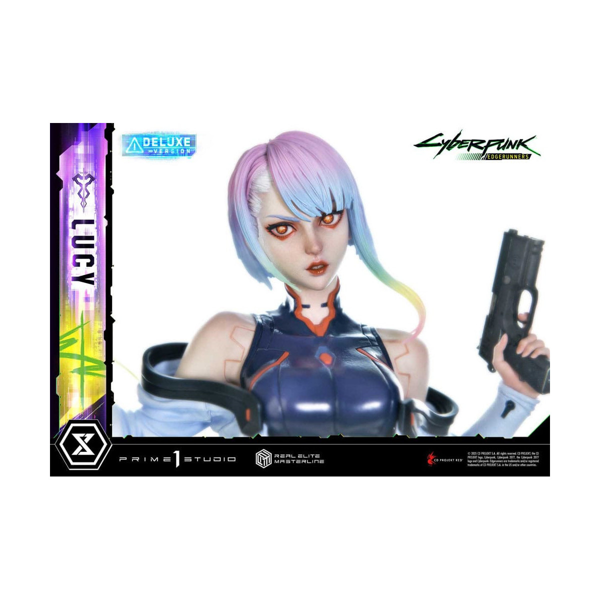 Prime 1 Studio - Cyberpunk: Edgerunners - Lucy Deluxe Bonus Version Real Elite Masterline Serie 1/4