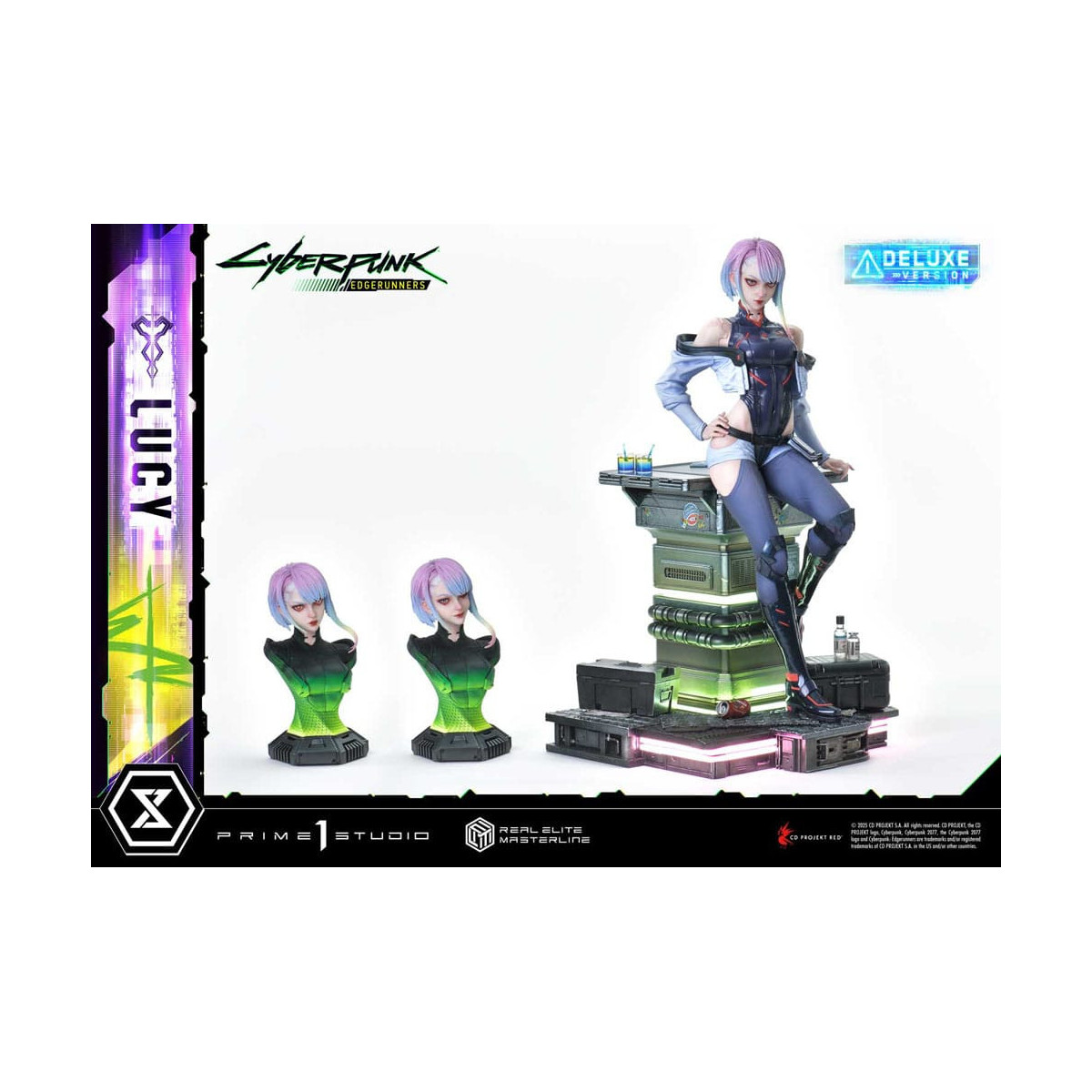 Prime 1 Studio - Cyberpunk: Edgerunners - Lucy Deluxe Bonus Version Real Elite Masterline Serie 1/4