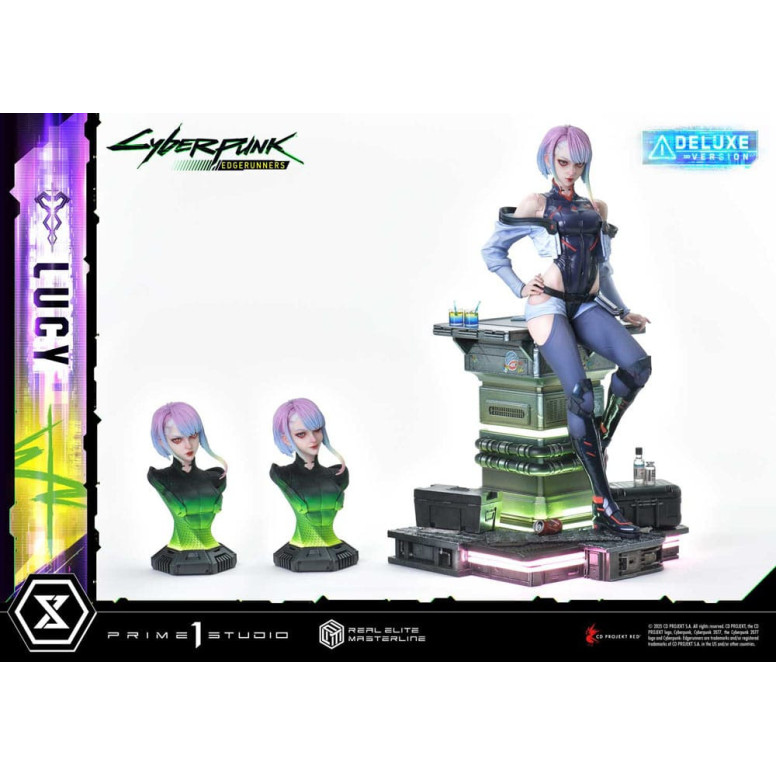 Prime 1 Studio - Cyberpunk: Edgerunners - Lucy Deluxe Bonus Version Real Elite Masterline Serie 1/4