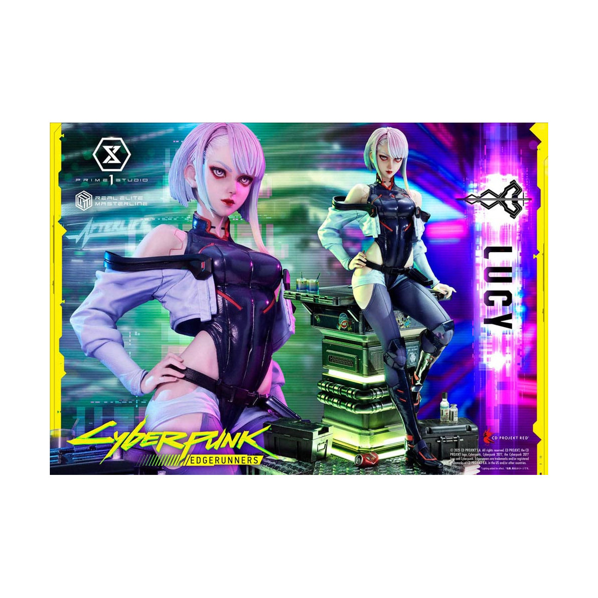 Prime 1 Studio - Cyberpunk: Edgerunners - Lucy Deluxe Bonus Version Real Elite Masterline Serie 1/4
