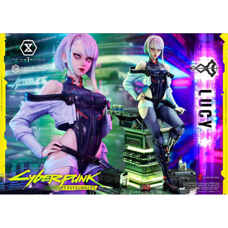 Prime 1 Studio - Cyberpunk: Edgerunners - Lucy Deluxe Bonus Version Real Elite Masterline Serie 1/4