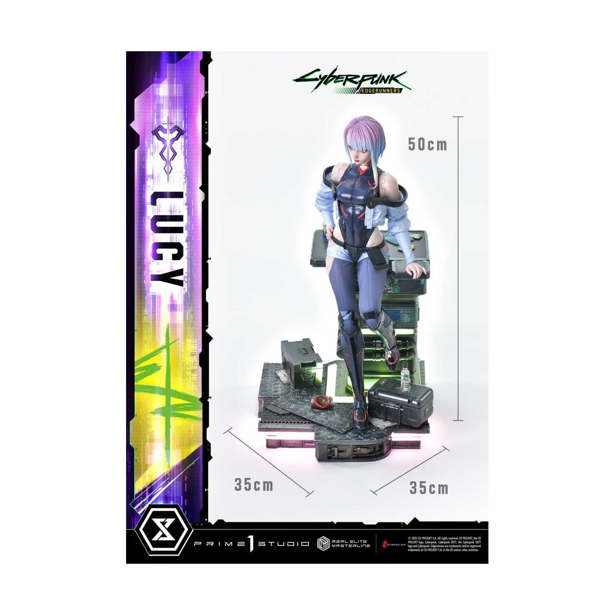 Prime 1 Studio - Cyberpunk: Edgerunners - Lucy Deluxe Bonus Version Real Elite Masterline Serie 1/4