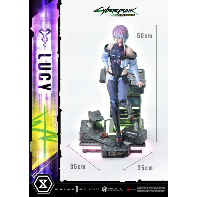 Prime 1 Studio - Cyberpunk: Edgerunners - Lucy Deluxe Bonus Version Real Elite Masterline Serie 1/4