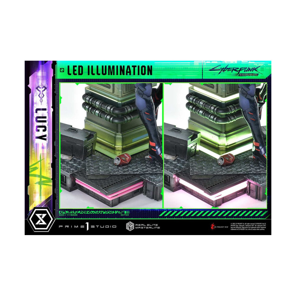 Prime 1 Studio - Cyberpunk: Edgerunners - Lucy Deluxe Bonus Version Real Elite Masterline Serie 1/4
