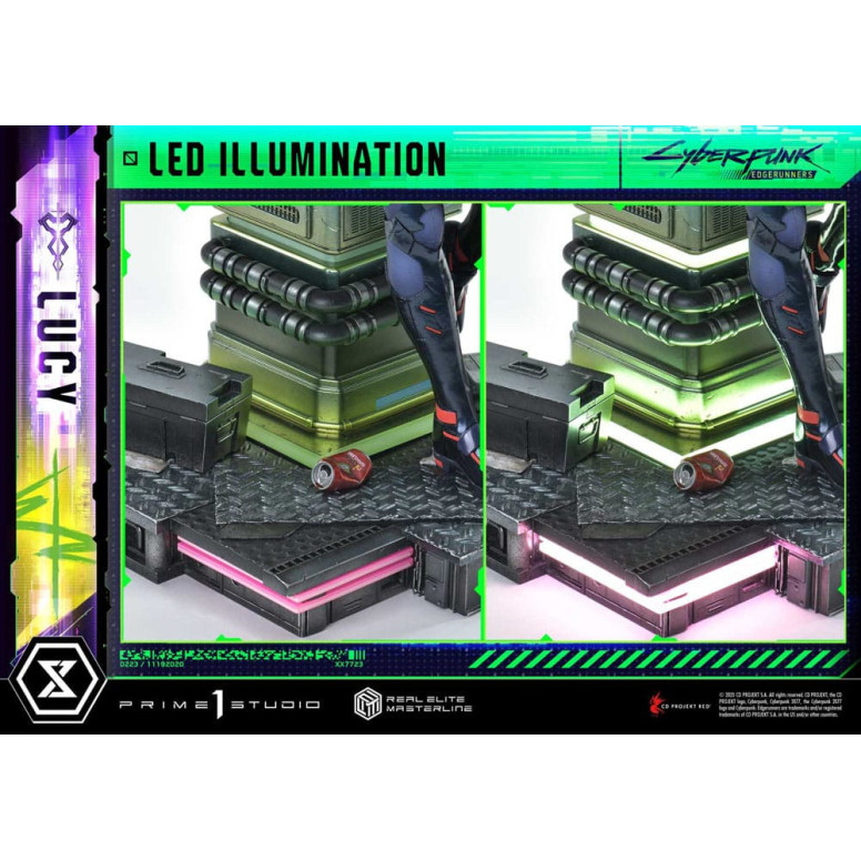 Prime 1 Studio - Cyberpunk: Edgerunners - Lucy Deluxe Bonus Version Real Elite Masterline Serie 1/4