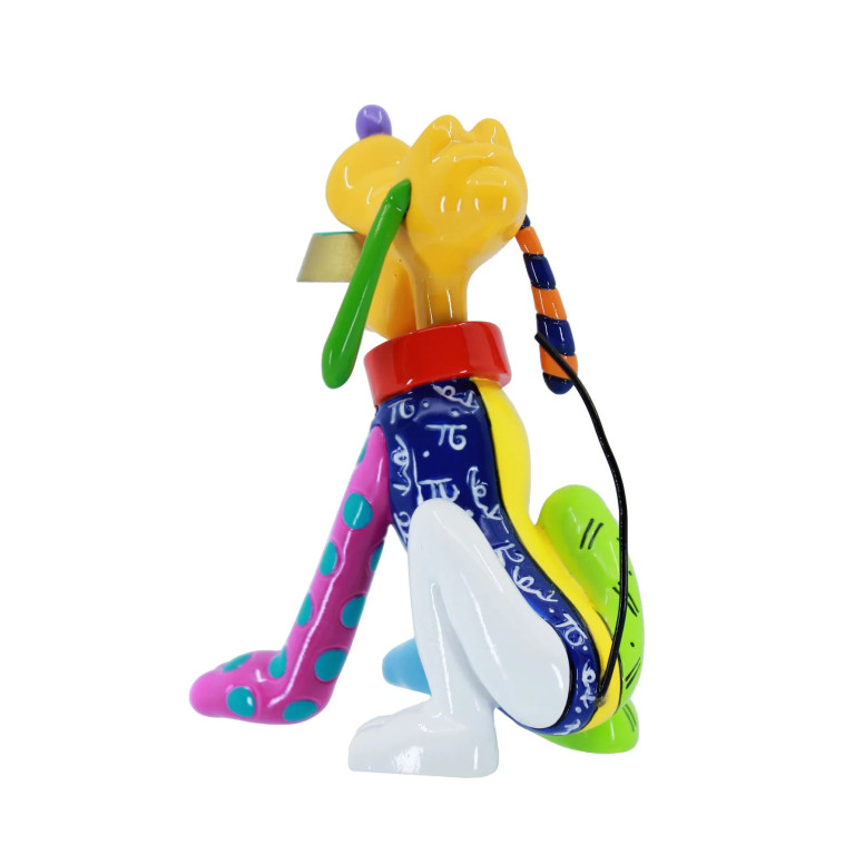 Enesco Disney by Britto - Pluto Mini-Figur zum 95. Geburtstag