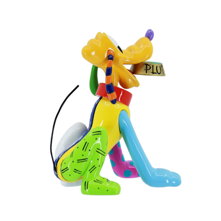 Enesco Disney by Britto - Pluto Mini-Figur zum 95. Geburtstag
