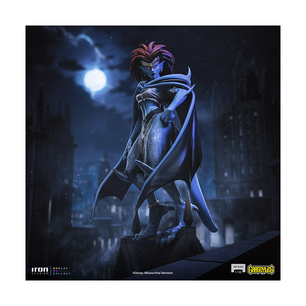 Iron Studios Gargoyles - Demona Kunst Maßstab 1/10