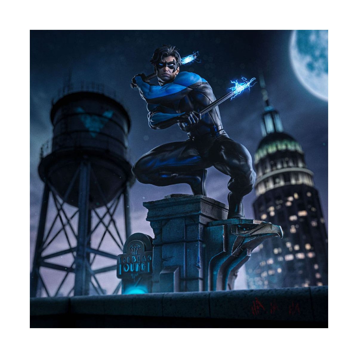 Iron Studios - DC Comics - Nightwing Kunst Maßstab Kunst Maßstab 1/10