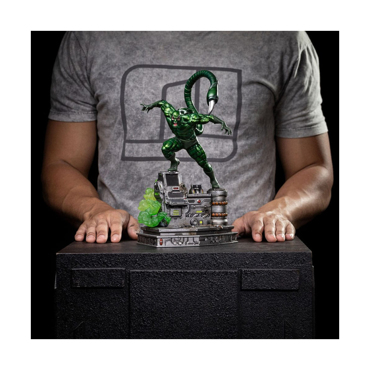Iron Studios Marvel Comics - Spider-Man Vs Villains - Skorpion BDS Art Scale