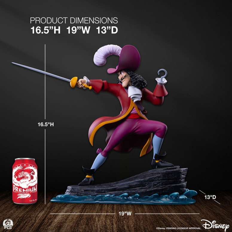 Premium Collectibles Studio PCS - Disney Kapitän Hook 1/5 - Kapitän Hook