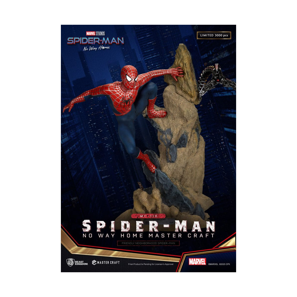 Beast Kingdom Marvel - Master Craft Friendly Neighborhood Spider-Man - Spider-Man: No Way Home