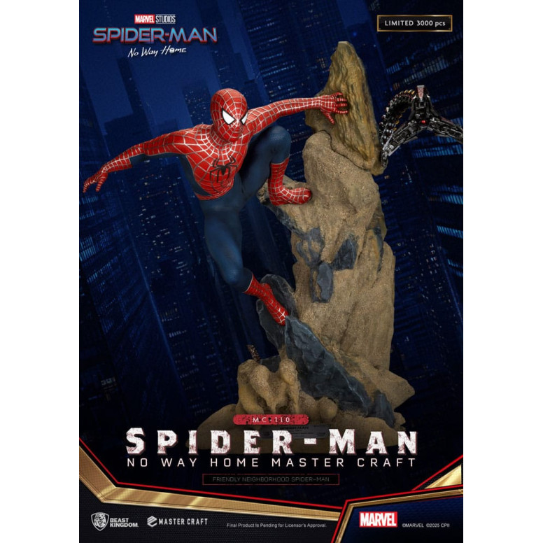 Beast Kingdom Marvel - Master Craft Friendly Neighborhood Spider-Man - Spider-Man: No Way Home