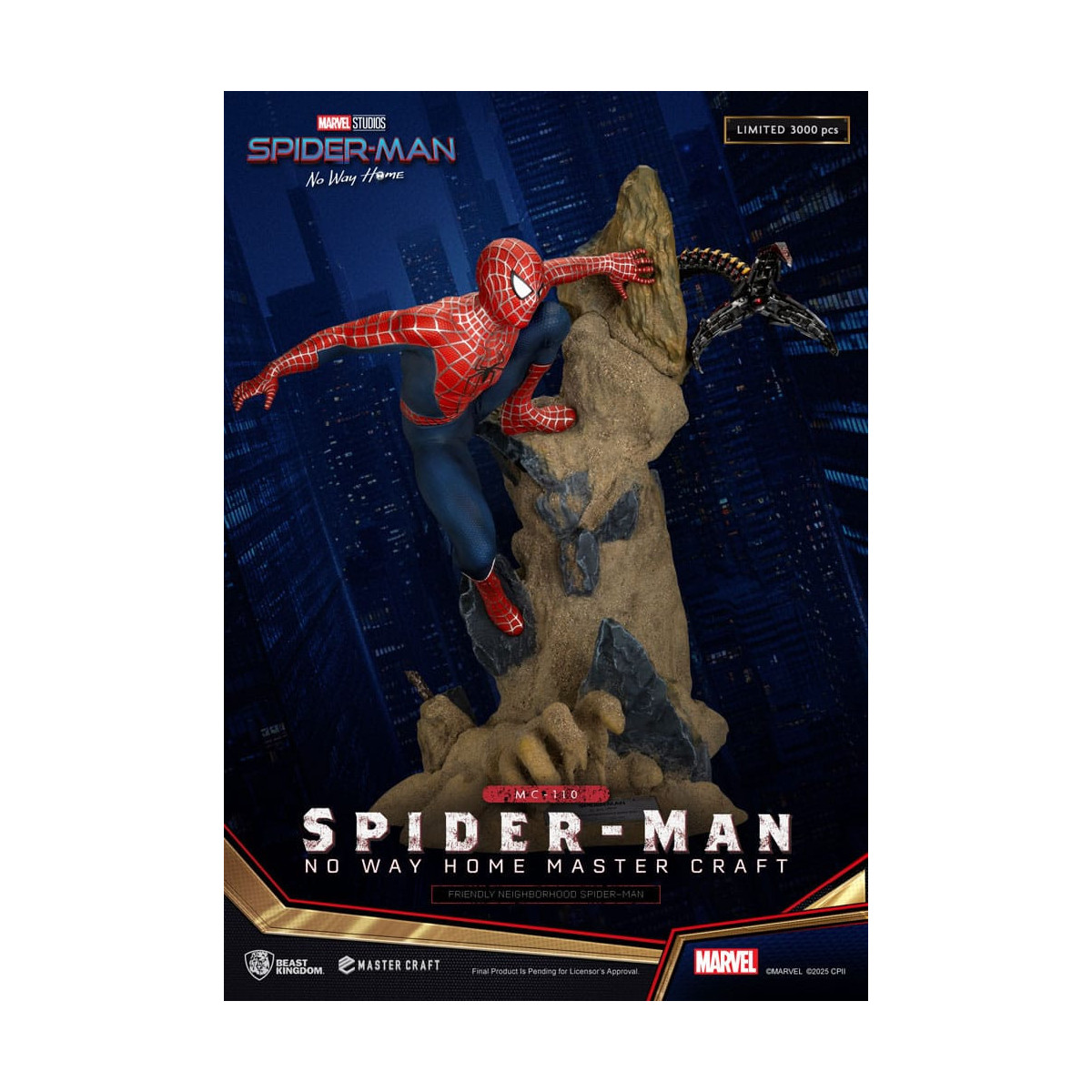 Beast Kingdom Marvel - Master Craft Friendly Neighborhood Spider-Man - Spider-Man: No Way Home