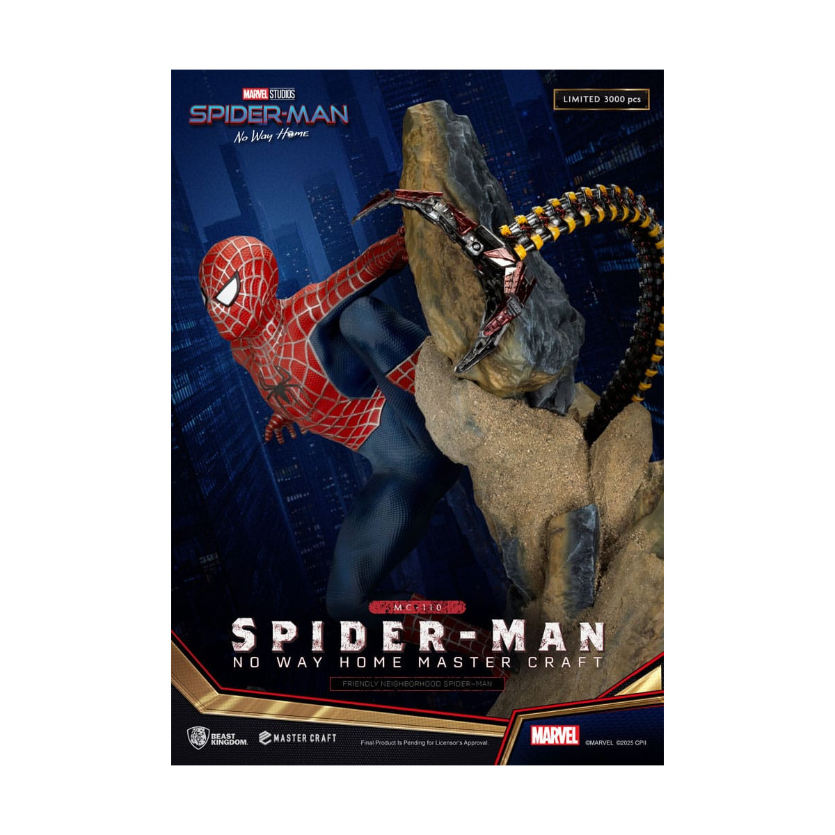 Beast Kingdom Marvel - Master Craft Friendly Neighborhood Spider-Man - Spider-Man: No Way Home
