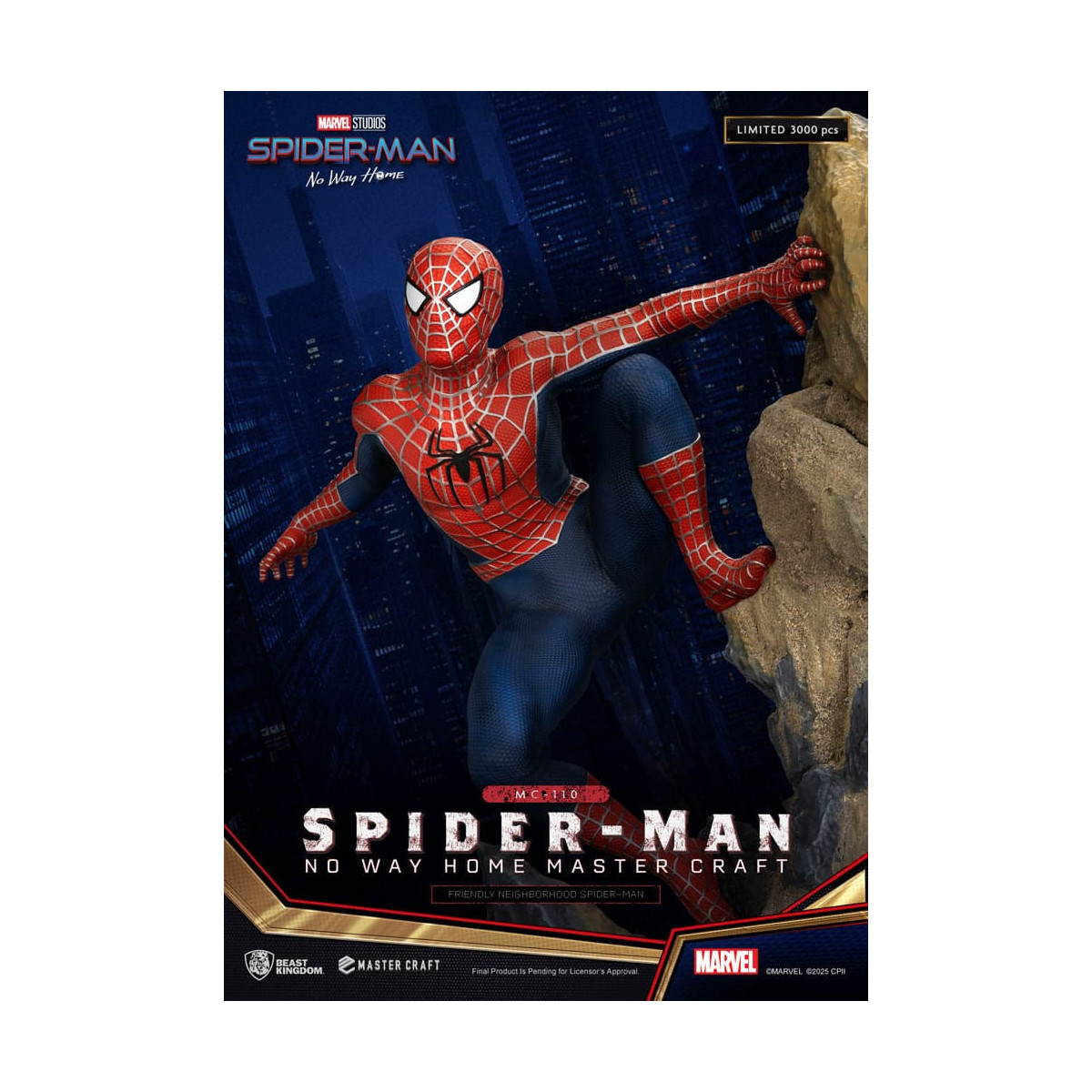 Beast Kingdom Marvel - Master Craft Friendly Neighborhood Spider-Man - Spider-Man: No Way Home