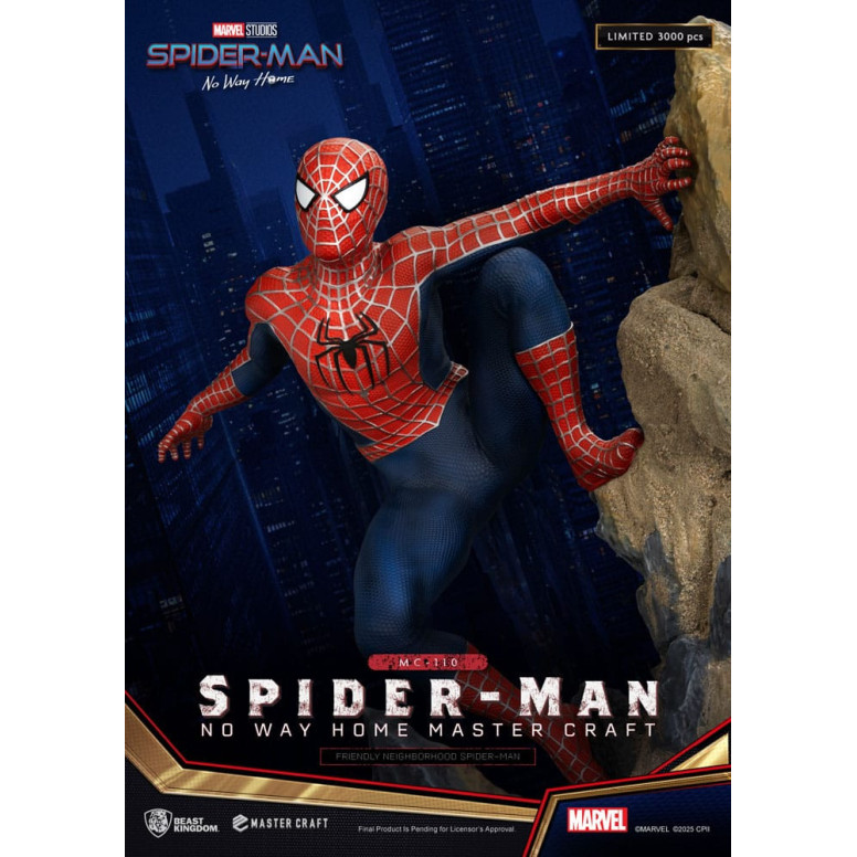 Beast Kingdom Marvel - Master Craft Friendly Neighborhood Spider-Man - Spider-Man: No Way Home