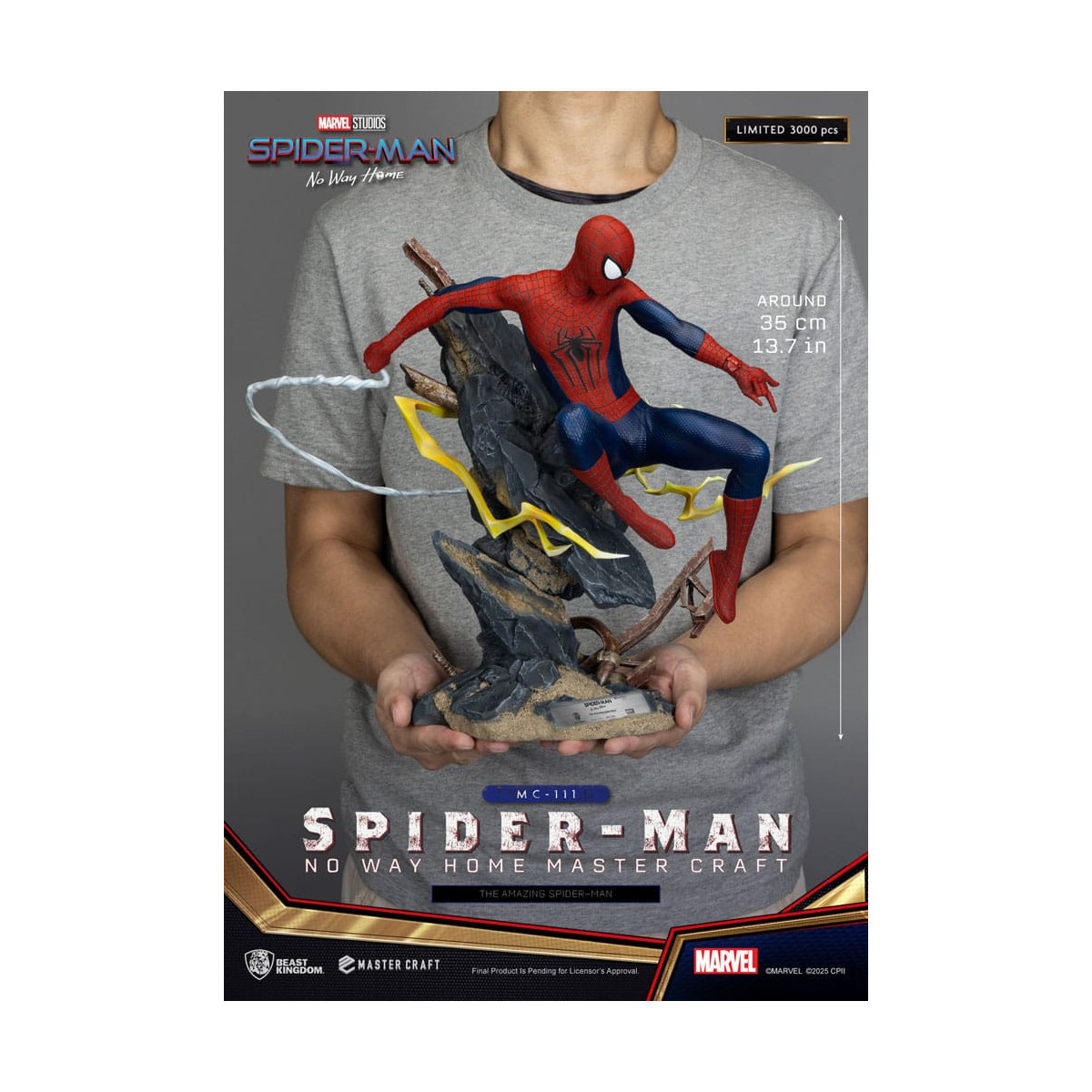 Beast Kingdom Marvel - Master Craft The Amazing Spider-Man - Spider-Man: No Way Home