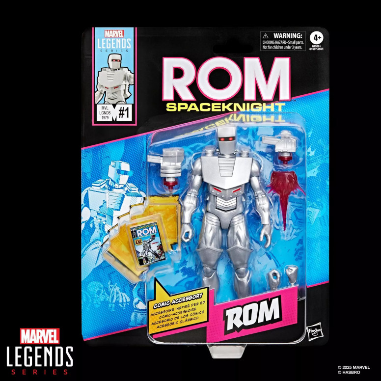 Marvel Legends Serie - Ultimative ROM: Spaceknight Mini Comics Welle