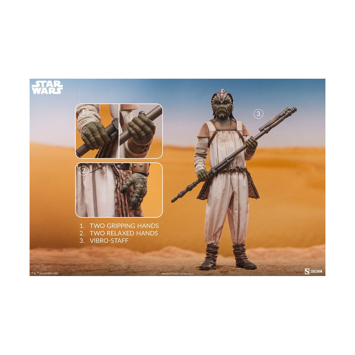 Sideshow Star Wars - Klaatu 1/6 Abschaum und Schurke - Die Rückkehr der Jedi