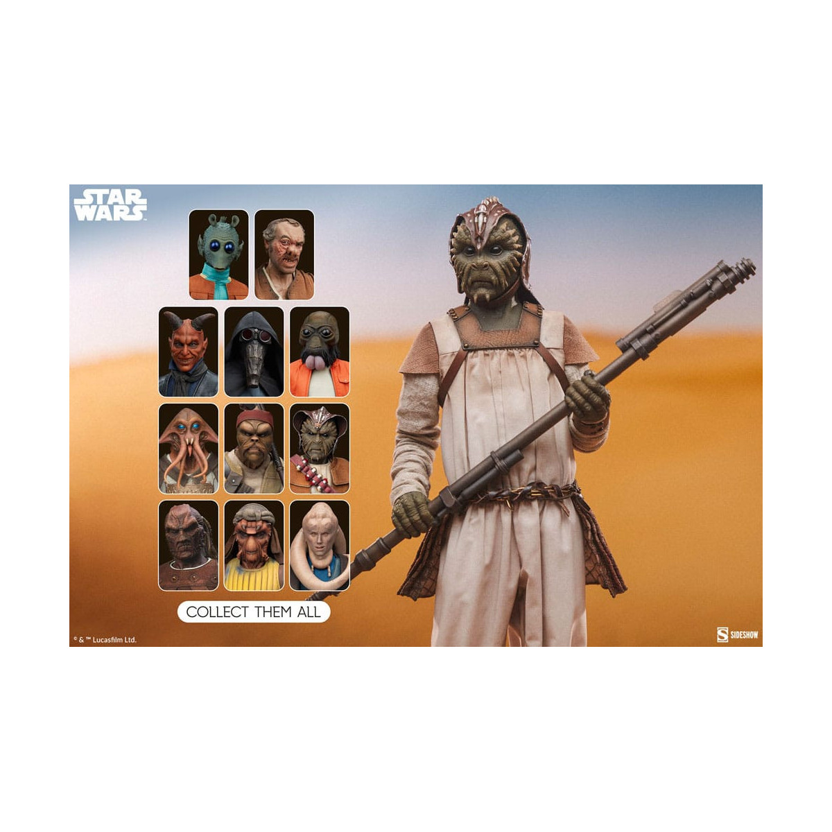 Sideshow Star Wars - Klaatu 1/6 Abschaum und Schurke - Die Rückkehr der Jedi