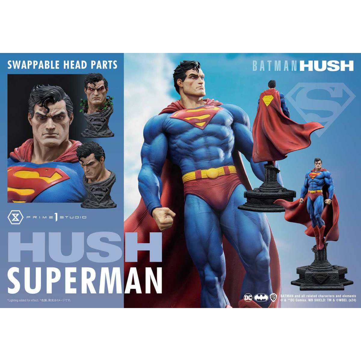 Prime 1 Studio - Batman: Hush (Comic) Superman Bonus Version- Ultimate Premium Masterline Serie 1/4 Figur