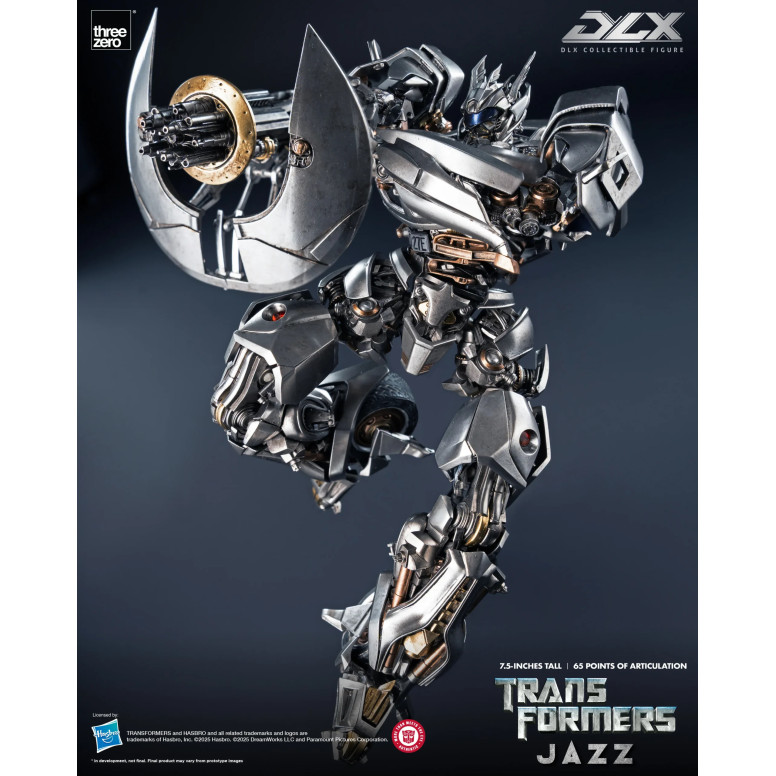 Three Zero Transformers - DLX JAZZ 1/6 - - Transformers