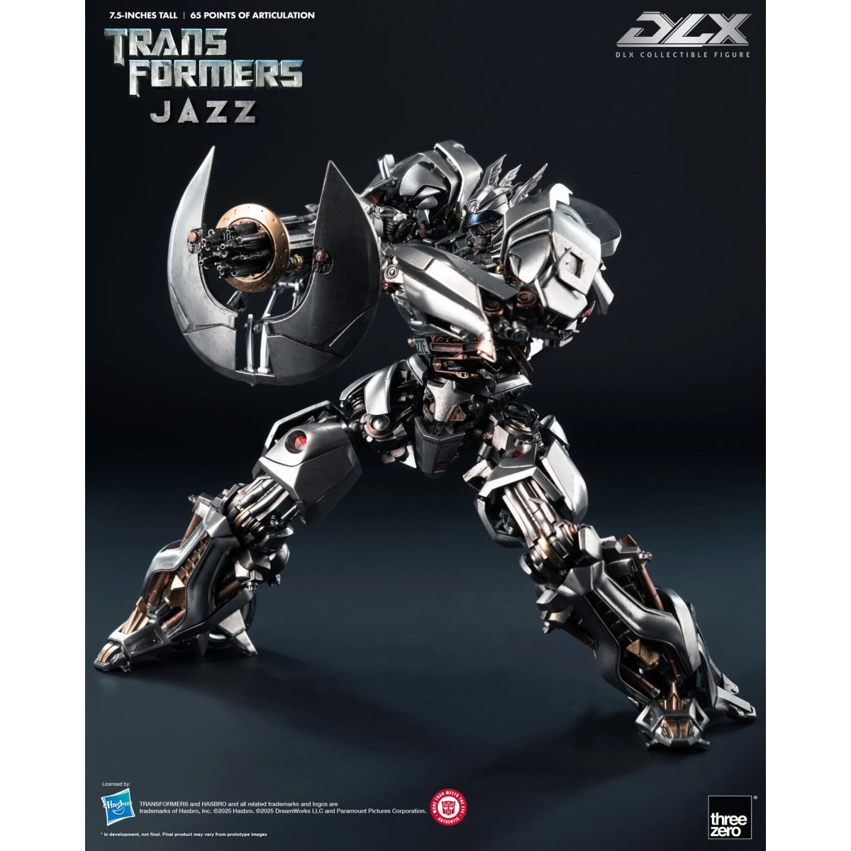 Three Zero Transformers - DLX JAZZ 1/6 - - Transformers
