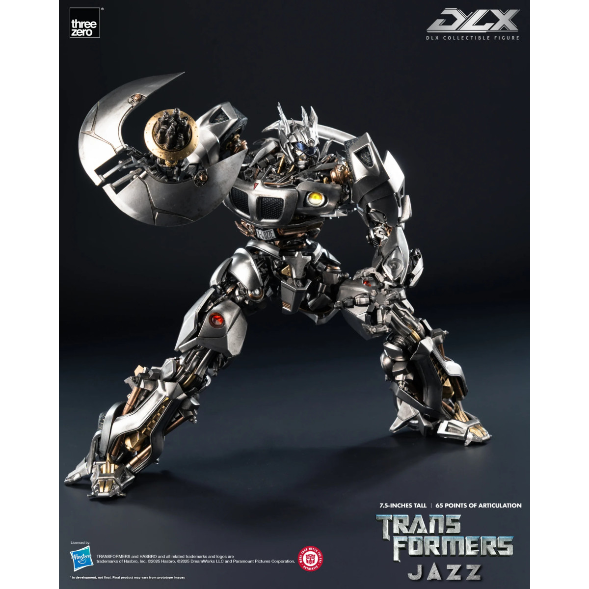 Three Zero Transformers - DLX JAZZ 1/6 - - Transformers