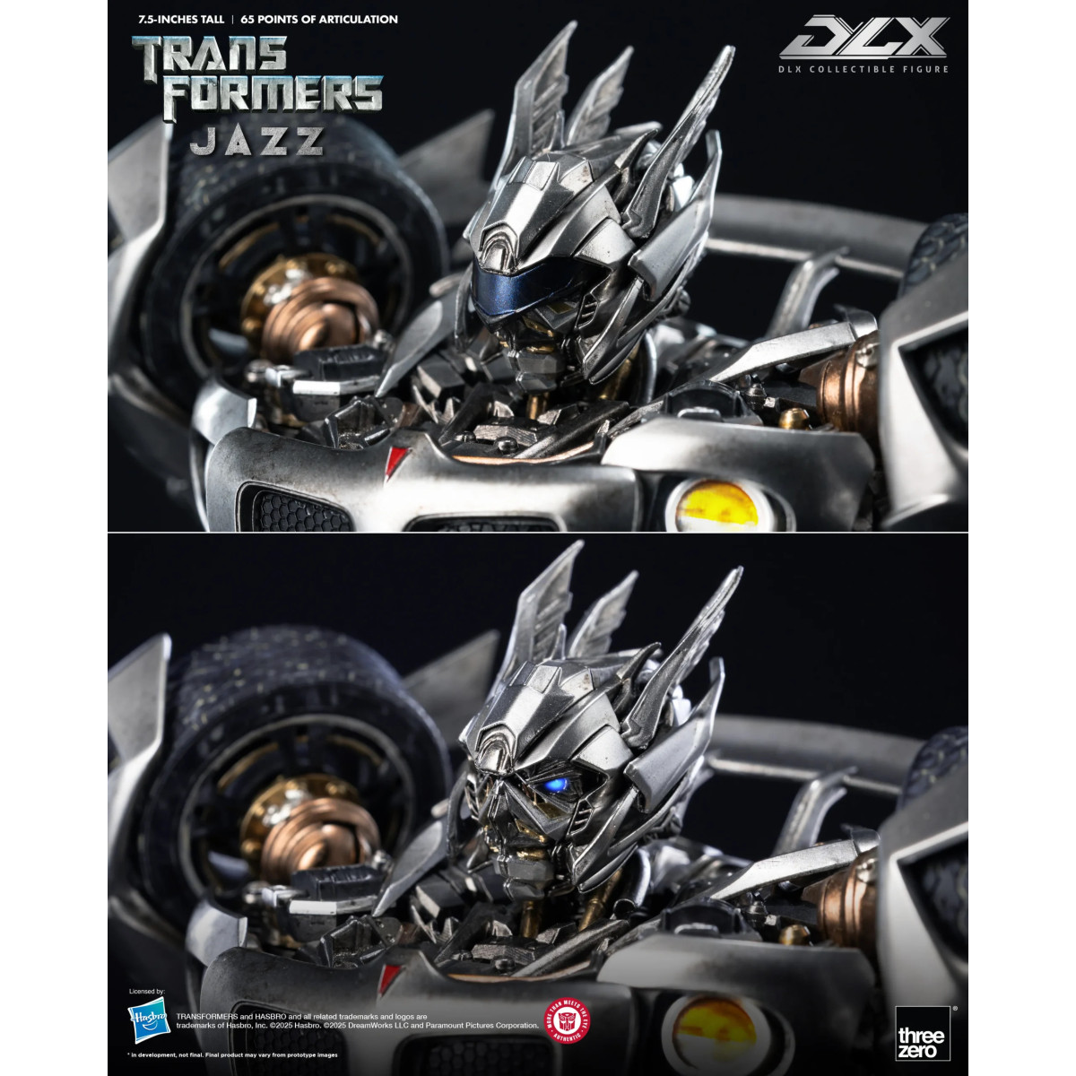 Three Zero Transformers - DLX JAZZ 1/6 - - Transformers
