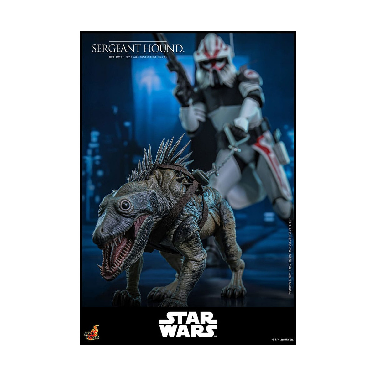 Hot Toys Star Wars - Sergeant Hound - The Clone Wars 1/6