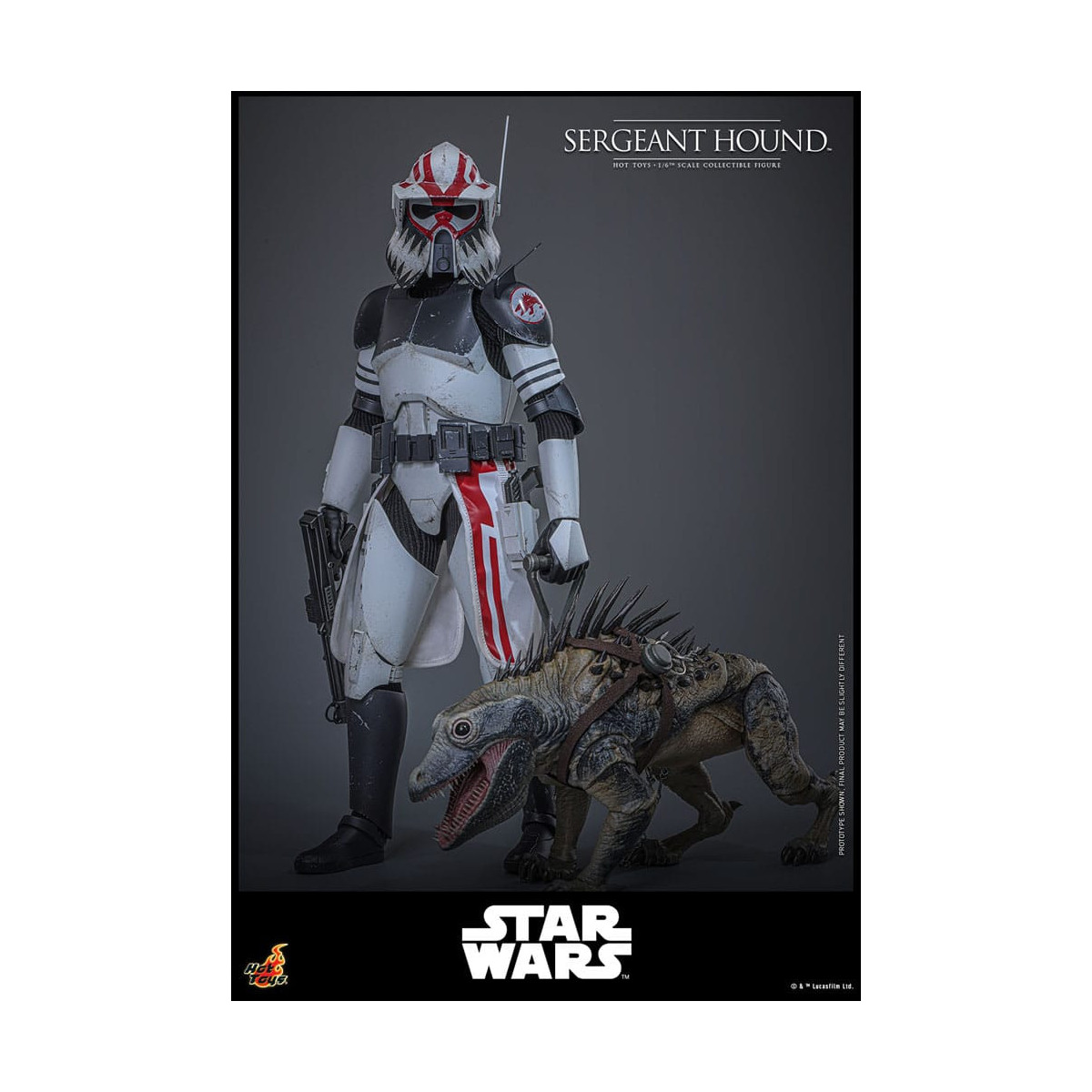 Hot Toys Star Wars - Sergeant Hound - The Clone Wars 1/6
