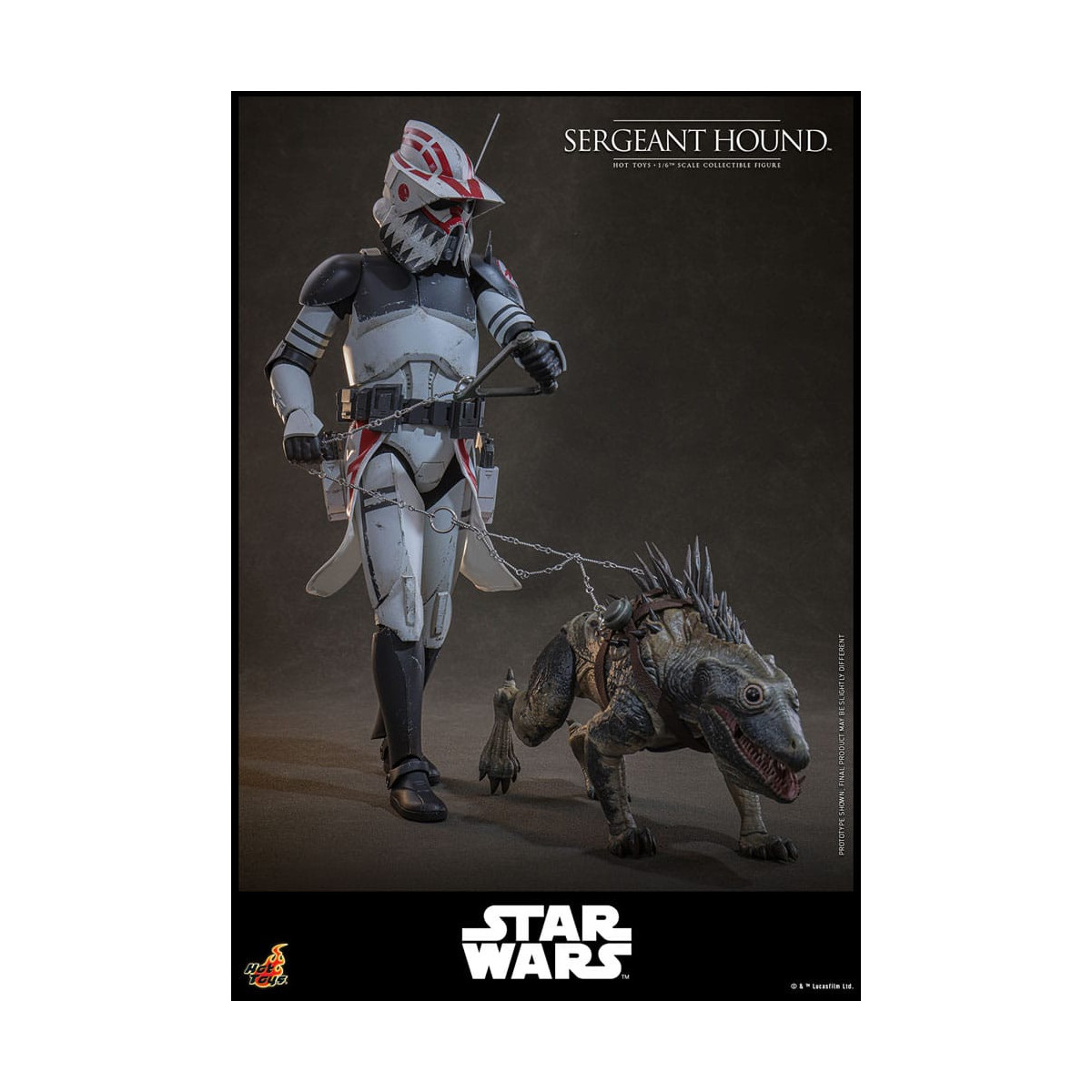 Hot Toys Star Wars - Sergeant Hound - The Clone Wars 1/6