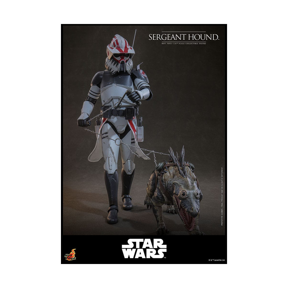 Hot Toys Star Wars - Sergeant Hound - The Clone Wars 1/6