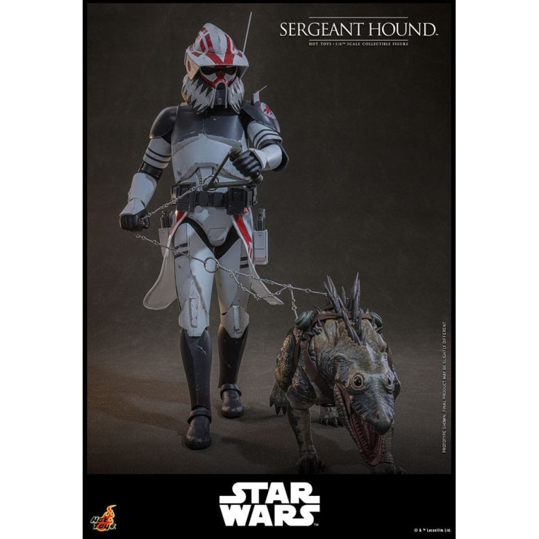 Hot Toys Star Wars - Sergeant Hound - The Clone Wars 1/6