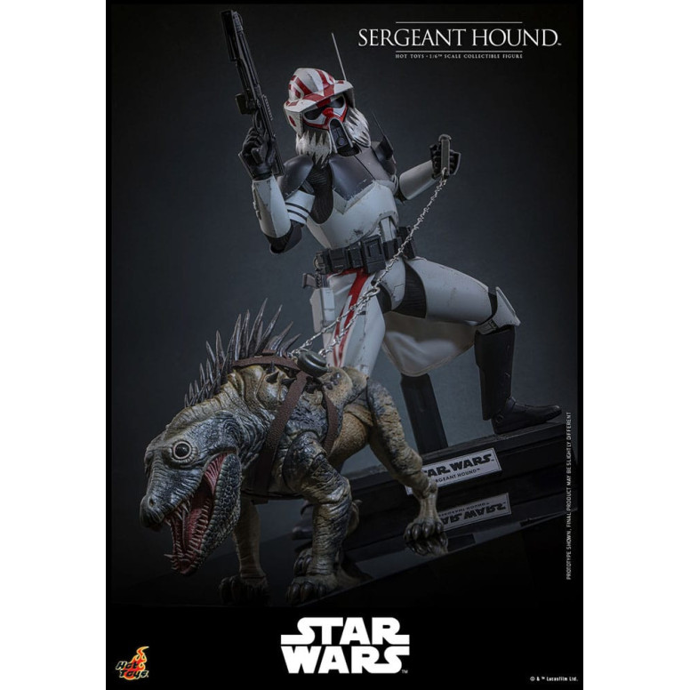 Hot Toys Star Wars - Sergeant Hound - The Clone Wars 1/6