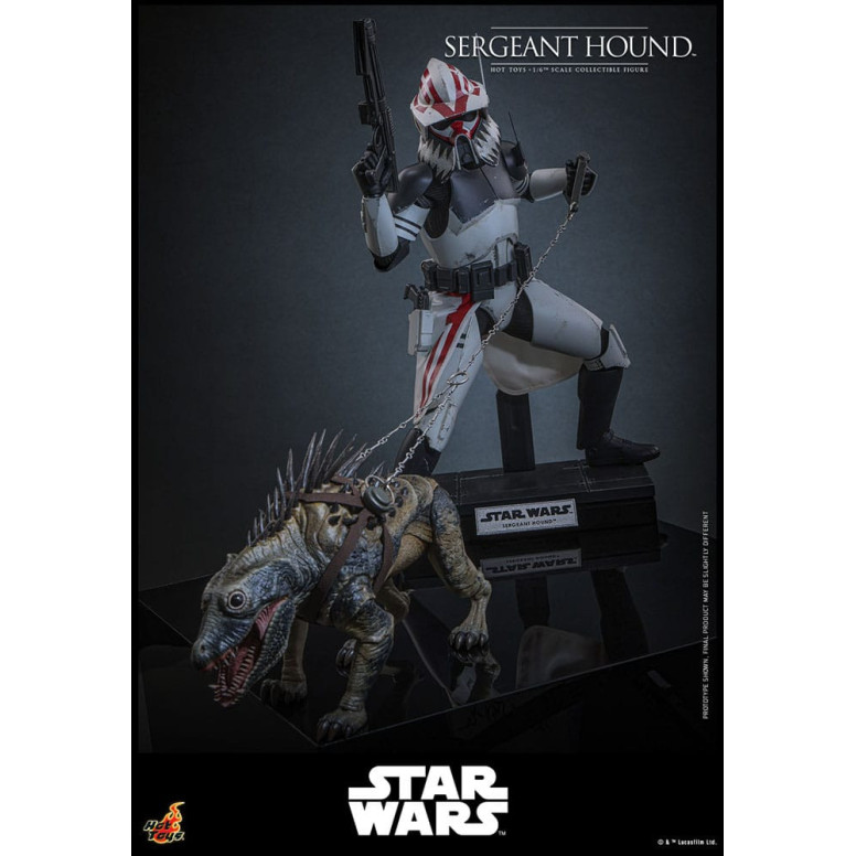 Hot Toys Star Wars - Sergeant Hound - The Clone Wars 1/6