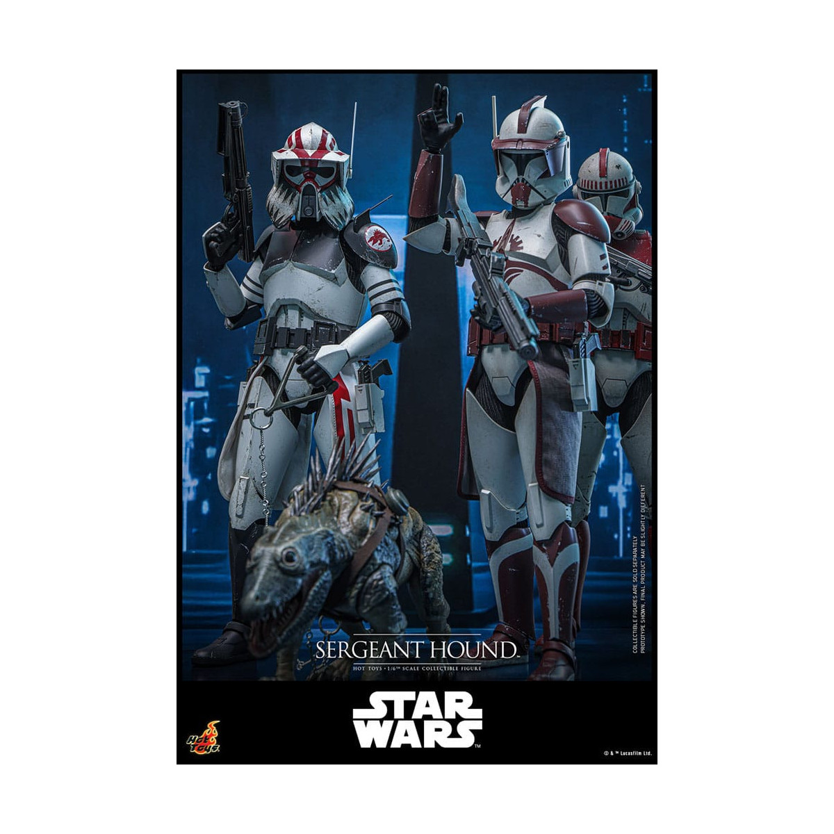 Hot Toys Star Wars - Sergeant Hound - The Clone Wars 1/6